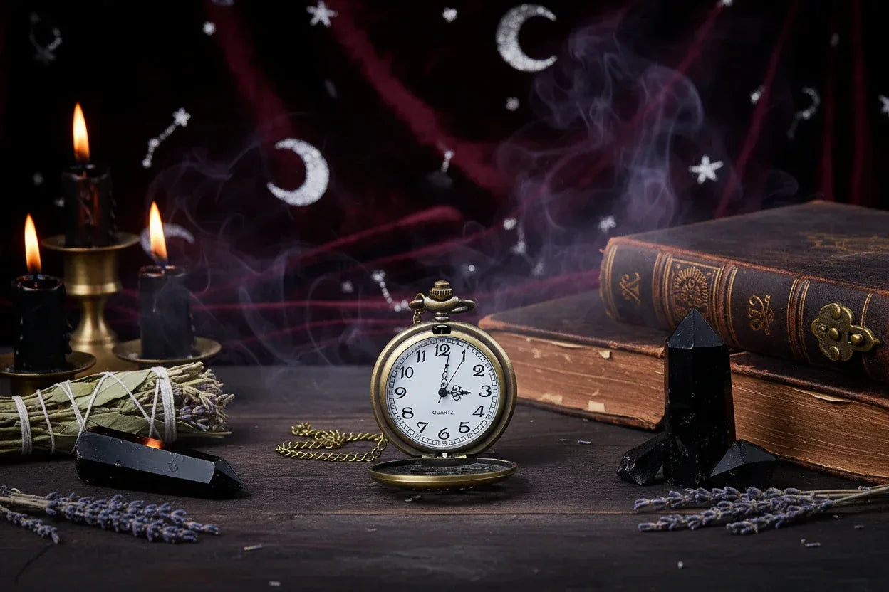 Dragon & Phoenix Pocket Watch - Sorceress Sanctuary Pictured
