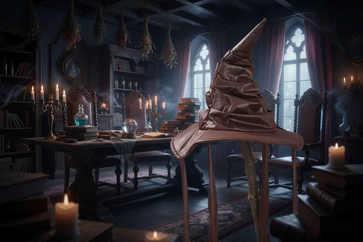 Enchanted Wizard Hat - Sorceress Sanctuary dark coffee