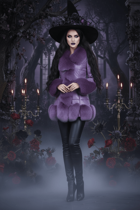 Frostveil Fur Coat Sorceress Sanctuary