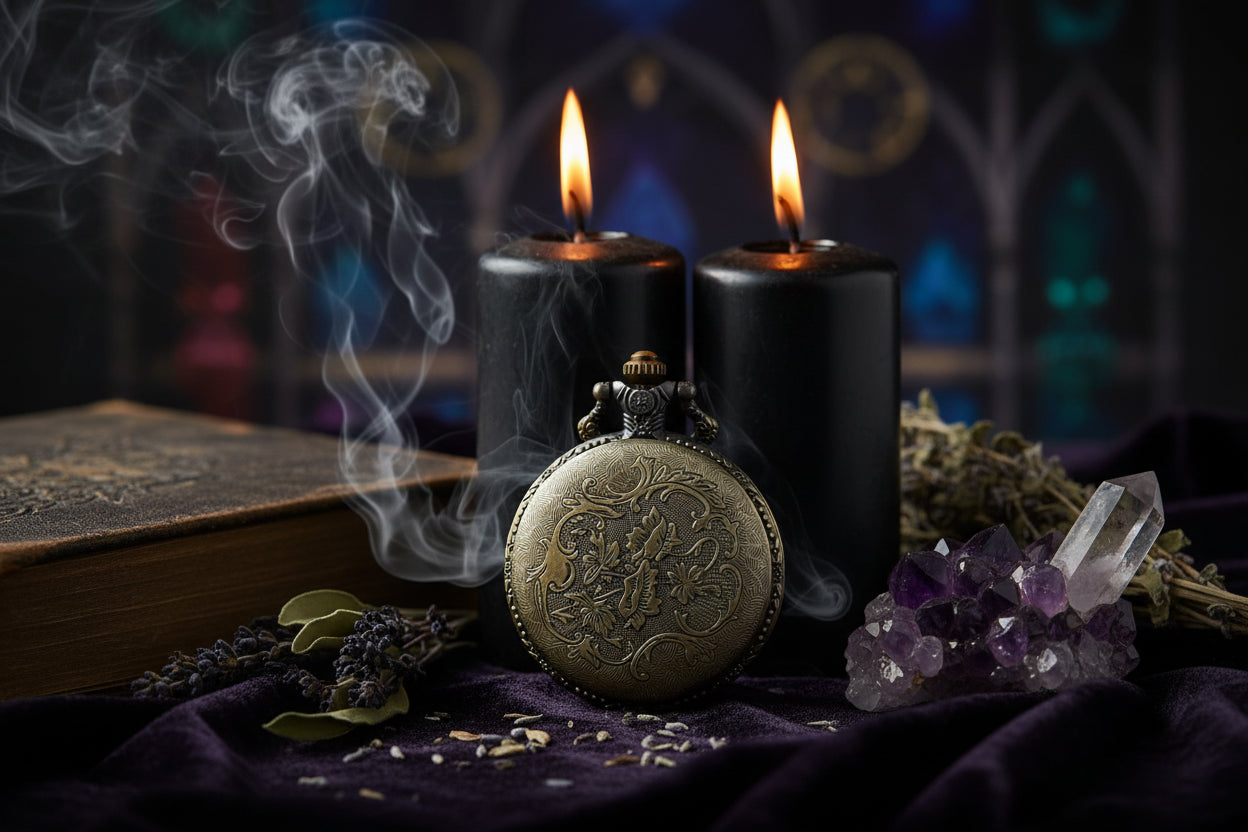 Horse Pocket Watch - Sorceress Sanctuary Bronze