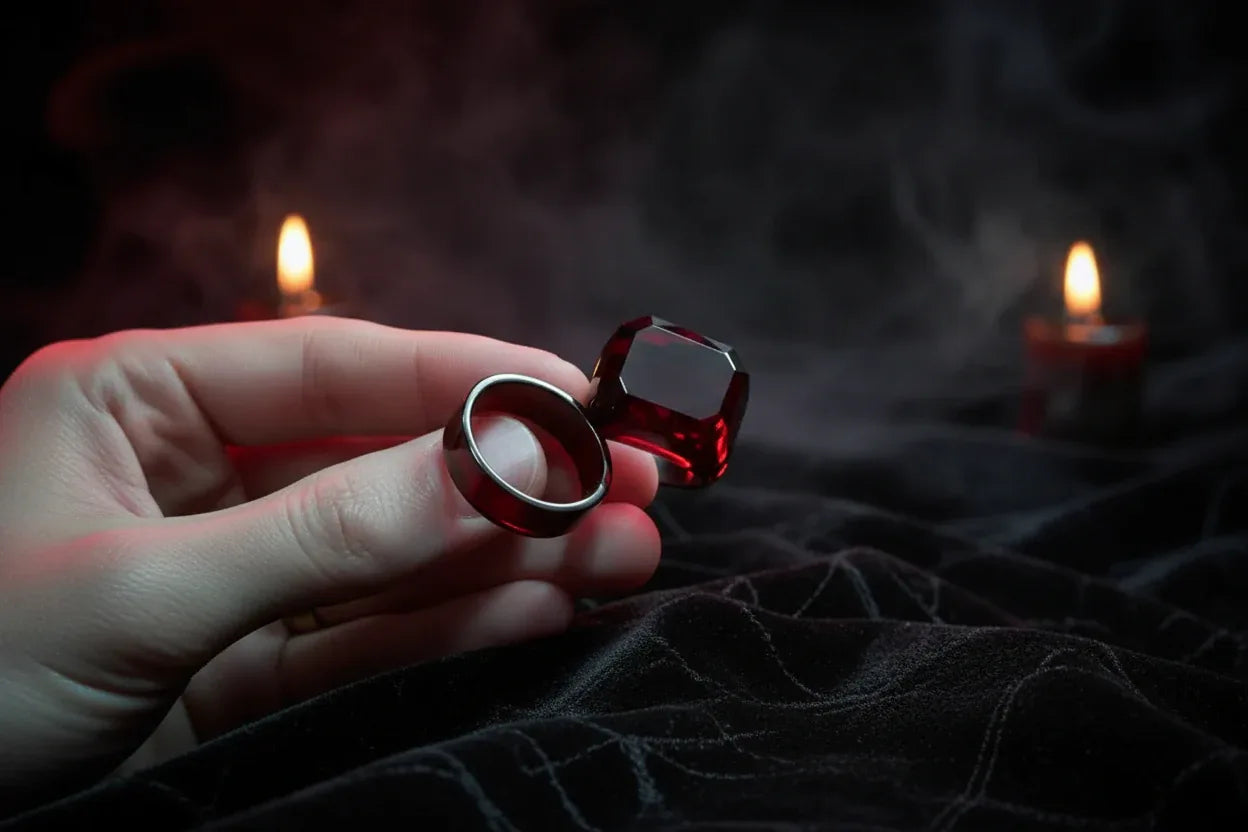 Illusion Ring - Sorceress Sanctuary Black-Silver