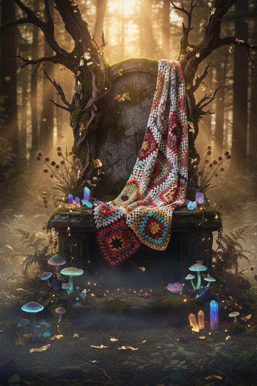 Moonweaver Crochet Dress, view 4