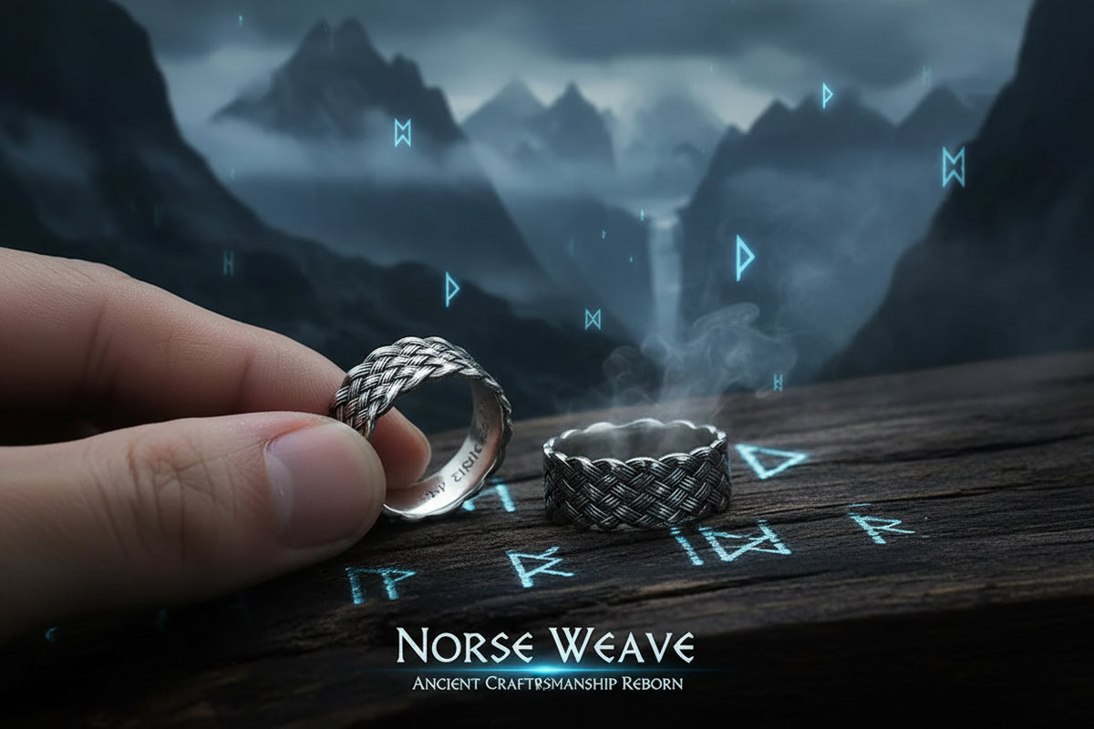 Nordic Runebound Ring, view 2