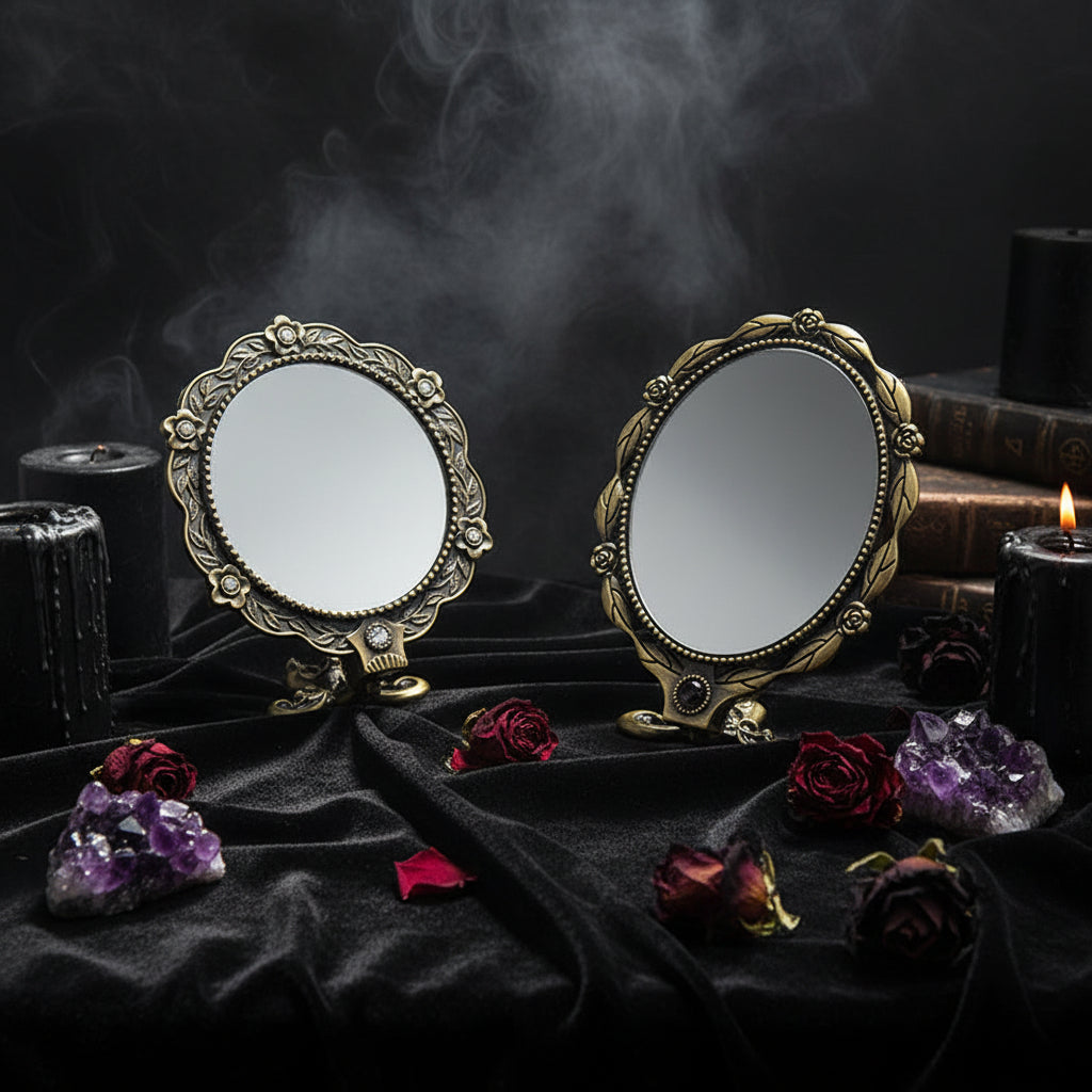 Retro Metal Mirror, view 7