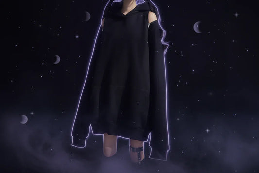 Wiccan Hollow Hoodie - Sorceress Sanctuary Black / M-Black / L-Black / XL-GRAY / M-GRAY / L