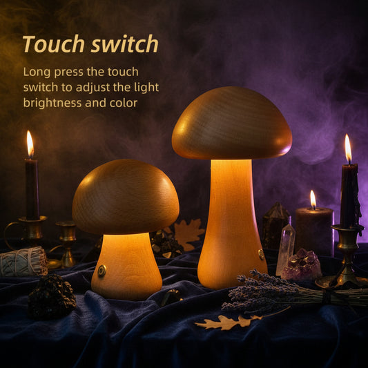 Mooncap Mushroom Lamp