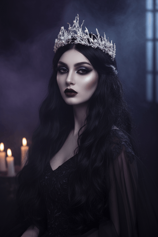 Children's Baroque Crystal Crown Headband for Girls Sorceress Sanctuary