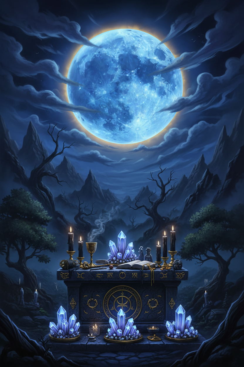 How To Prepare For The Blue Moon Coming 31st May 2026 Sorceress Sanctuary