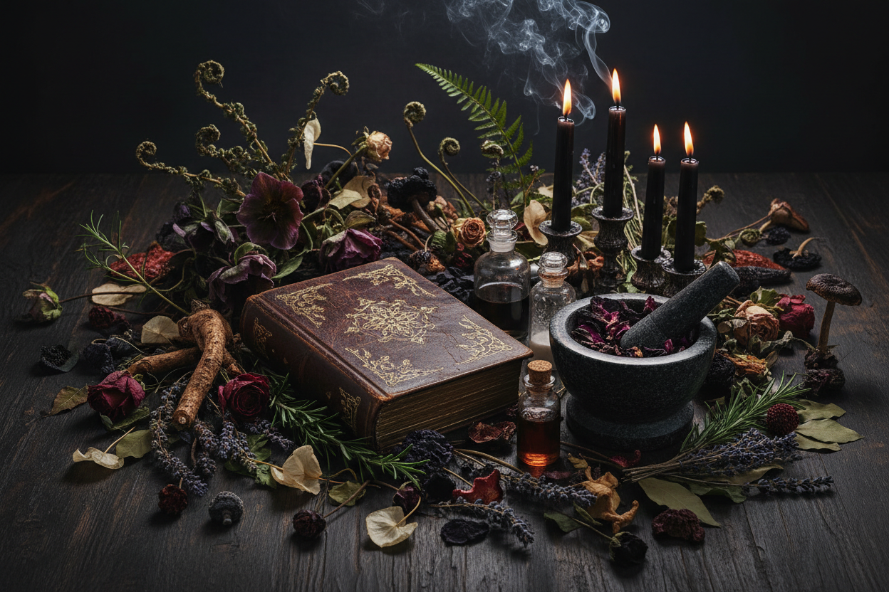 Green Witchcraft Sorceress Sanctuary