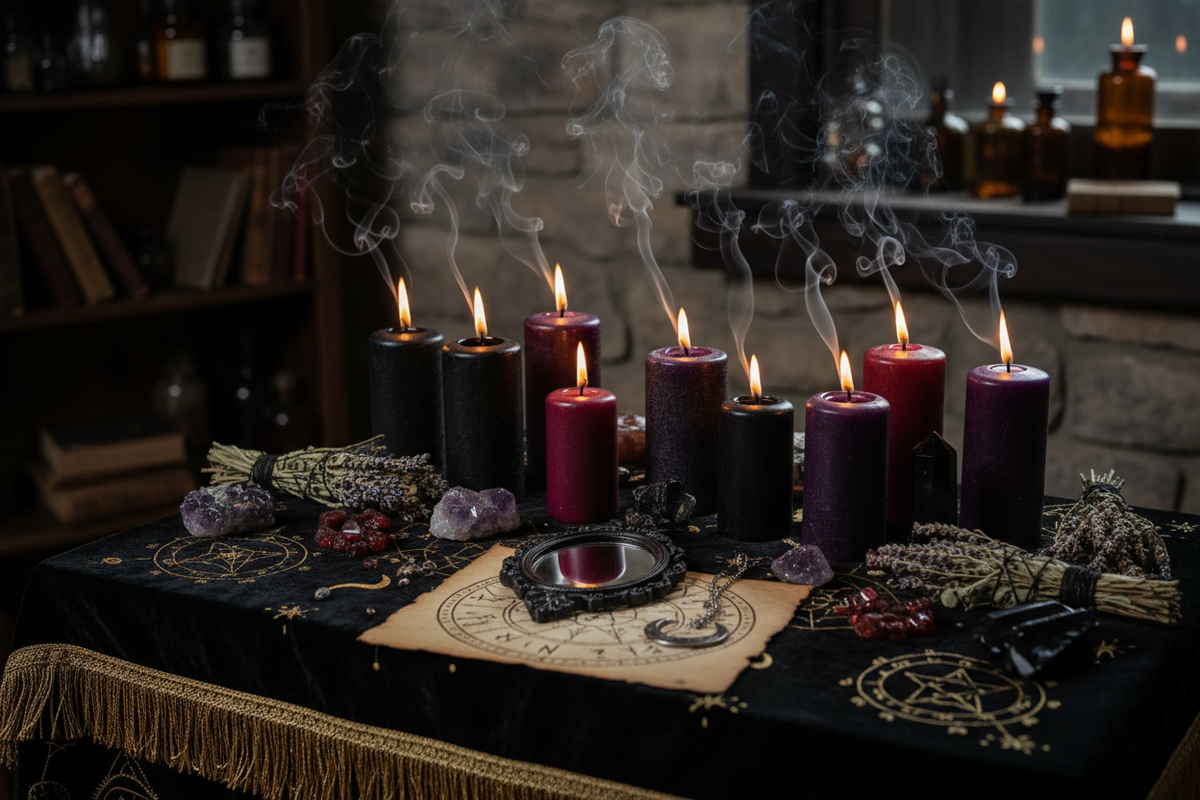 Candle Magic Sorceress Sanctuary