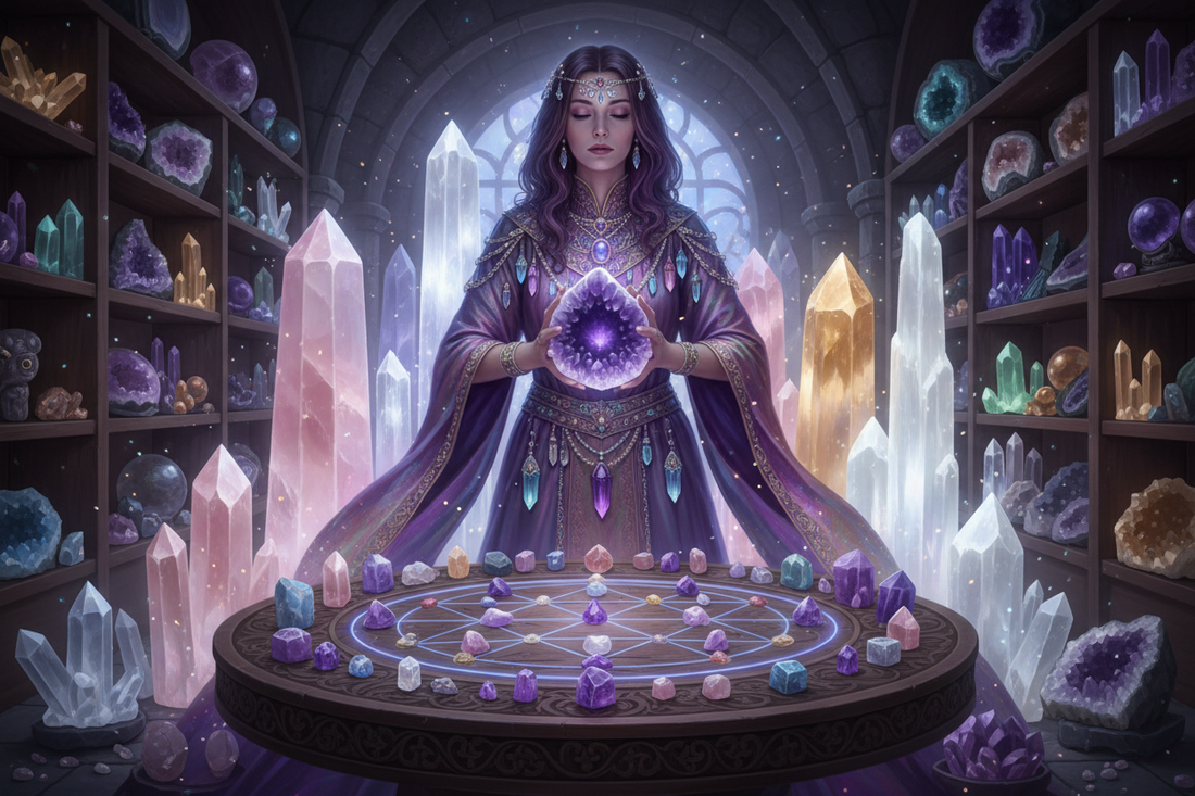 Welcome To The Altar | Crystals For Beginners - Sorceress Sanctuary