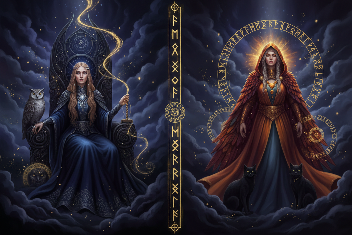 Frigg vs Freya Sorceress Sanctuary