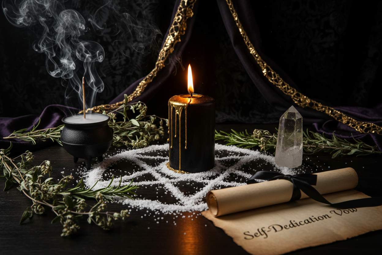 Pagan Self-Dedication Sorceress Sanctuary