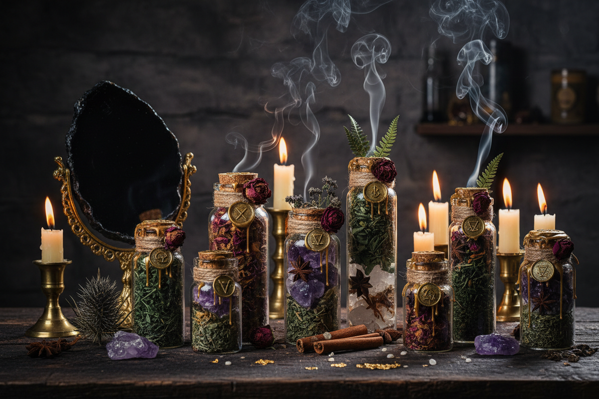 Spell Jars | Beginner Guide Sorceress Sanctuary