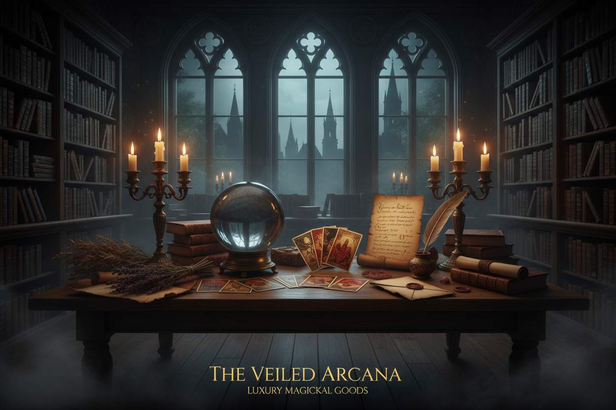 Dark-Academia Sorceress Sanctuary