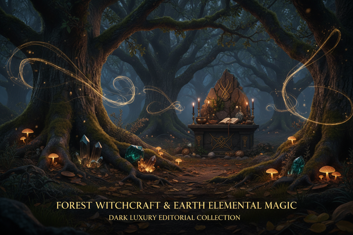 Forest-Witchcraft-Earth-Elemental-Magic Sorceress Sanctuary