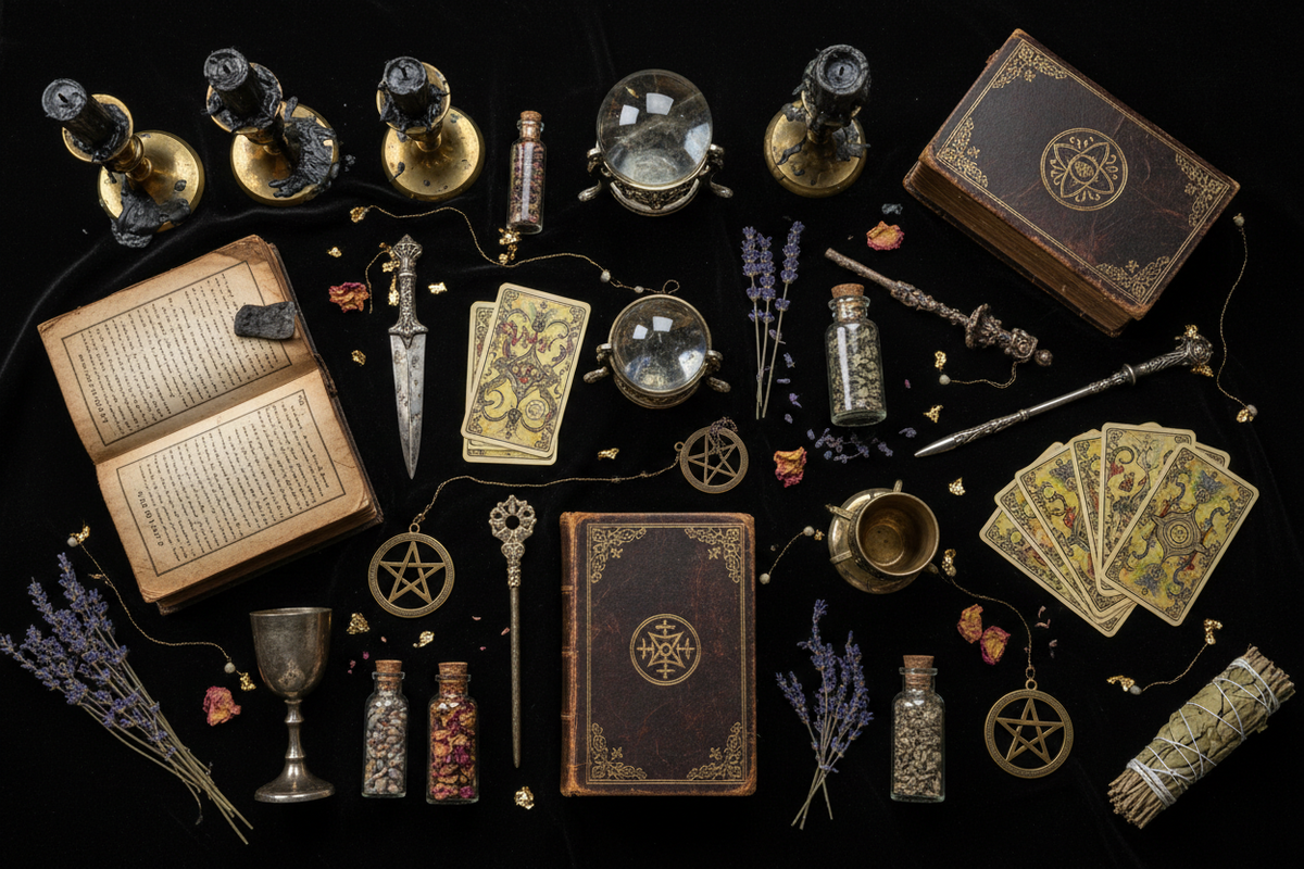 Vintage-Antique-Treasures Sorceress Sanctuary
