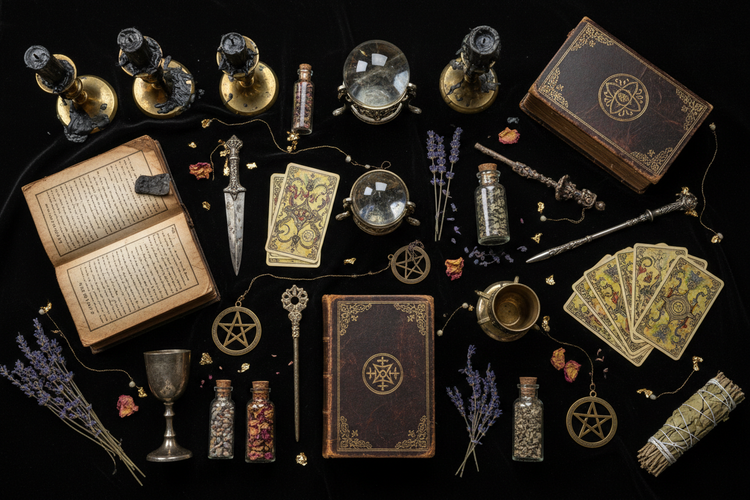 Vintage-Antique-Treasures Sorceress Sanctuary