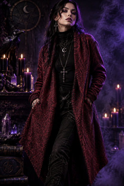 Grimwood Hooded Witch Cardigan from Sorceress Sanctuary, main product photo