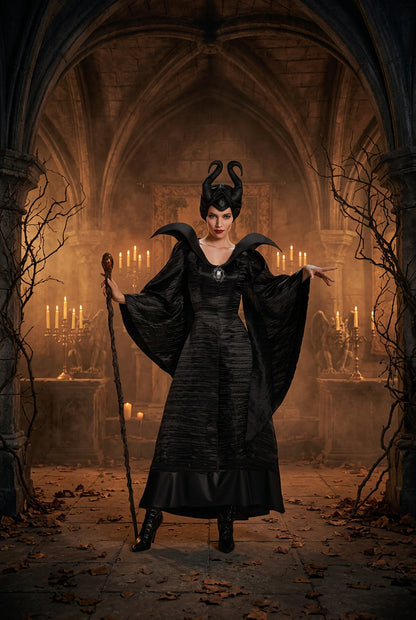 Dark Witch Costume Dress