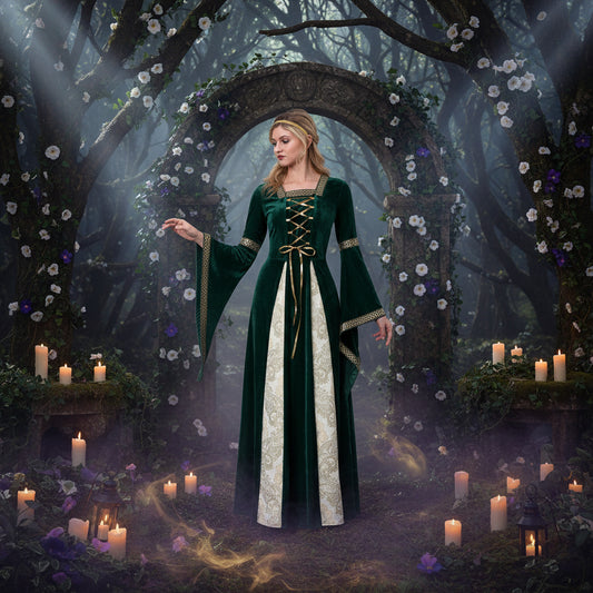 Halloween Greek Royal Court Princess Queen Outfit Sorceress Sanctuary