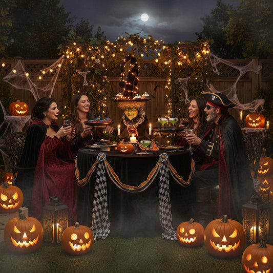 Halloween Tabletop Server – Party Table Decor Sorceress Sanctuary