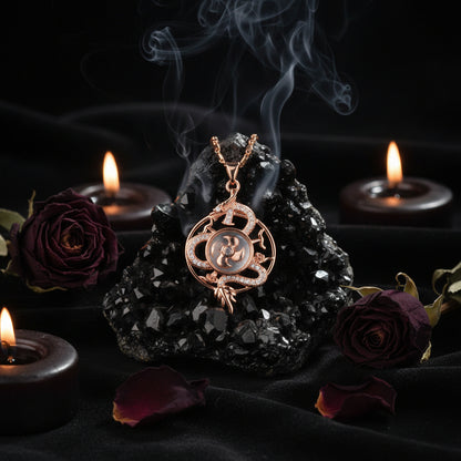 Dragon Totem Necklace with Windmill Design Sorceress Sanctuary