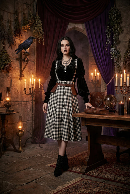Exaggerated Street Style Body Harness Skirt Belt Sorceress Sanctuary