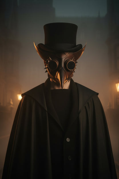 Steampunk Plague Doctor Mask for Halloween Costume Sorceress Sanctuary
