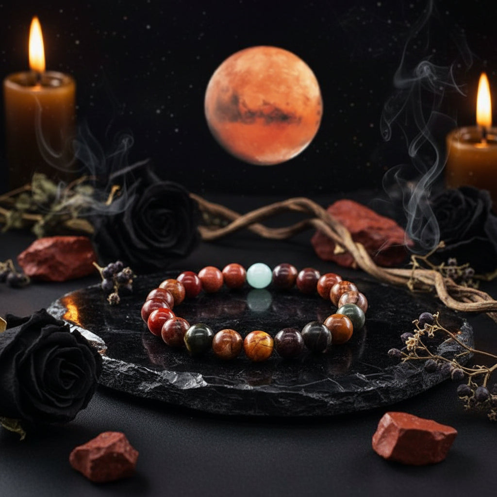 Fashion Jewelry Eight Planets Natural Stone Bracelet Sorceress Sanctuary