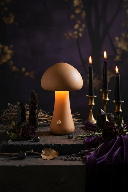 Mooncap Mushroom Lamp