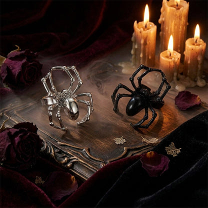 Universal Halloween Trick Spider with Adjustable Ring Sorceress Sanctuary