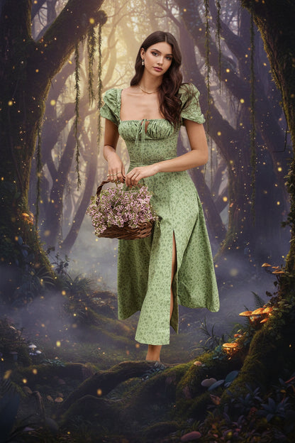 2023 Spring New Women's Floral Backless Dress Sorceress Sanctuary