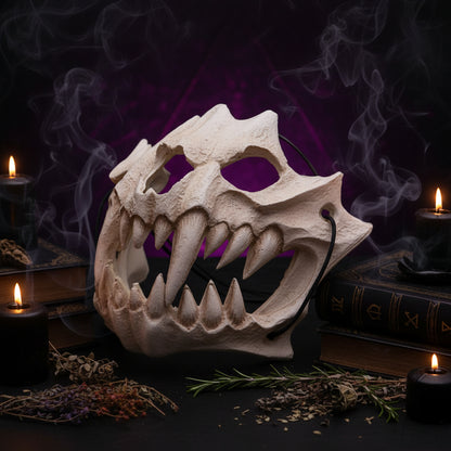 Japanese Writer Costume - Dragon God Mask Props Sorceress Sanctuary