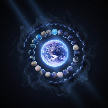 Fashion Jewelry Eight Planets Natural Stone Bracelet Sorceress Sanctuary