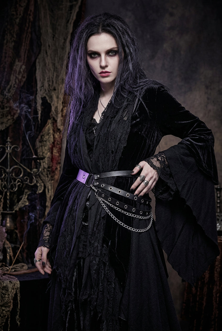 Nightshade Harness Body Chain, view 3