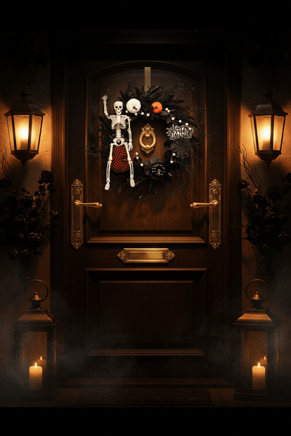 Halloween Wreath Decorations Sorceress Sanctuary