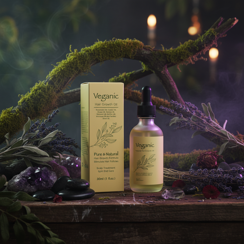 Natural Rosemary Hair Oil Sorceress Sanctuary