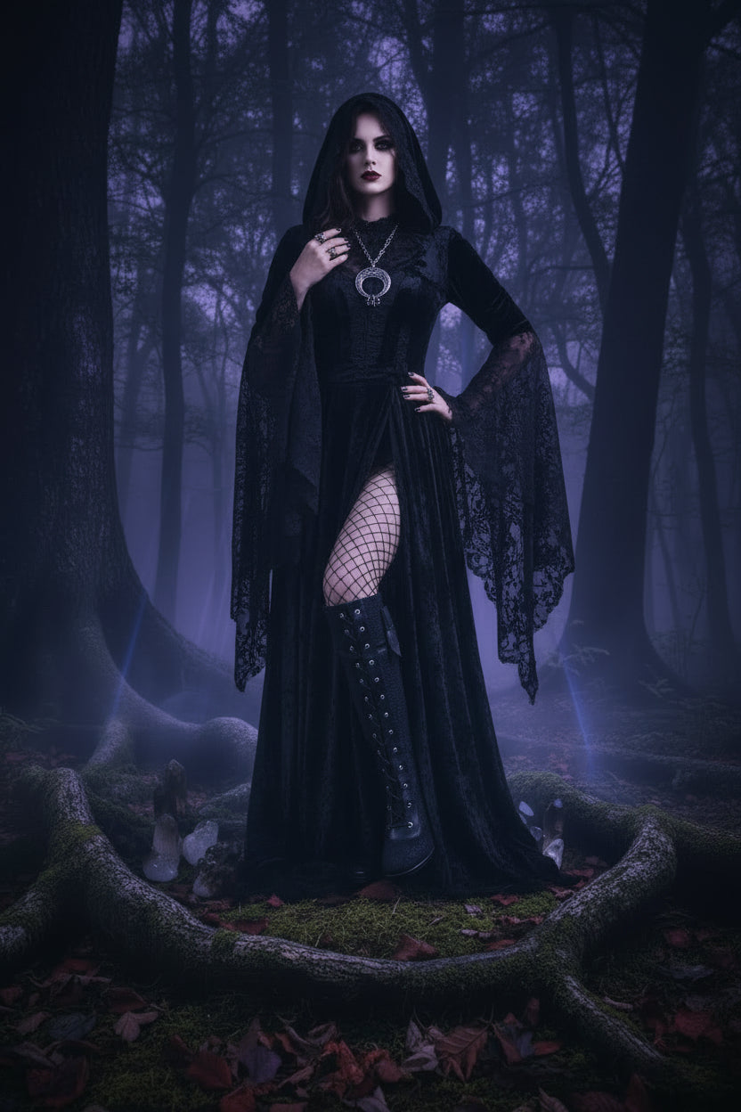Customized Victorian Steampunk Bowknot Boots Sorceress Sanctuary