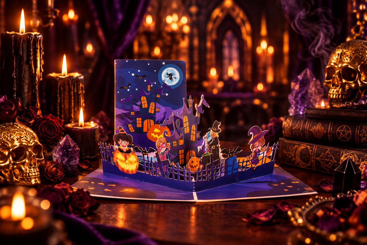Halloween Palace Pop Up Card from Sorceress Sanctuary, main product photo