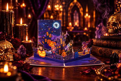 Halloween Palace Pop Up Card from Sorceress Sanctuary, main product photo