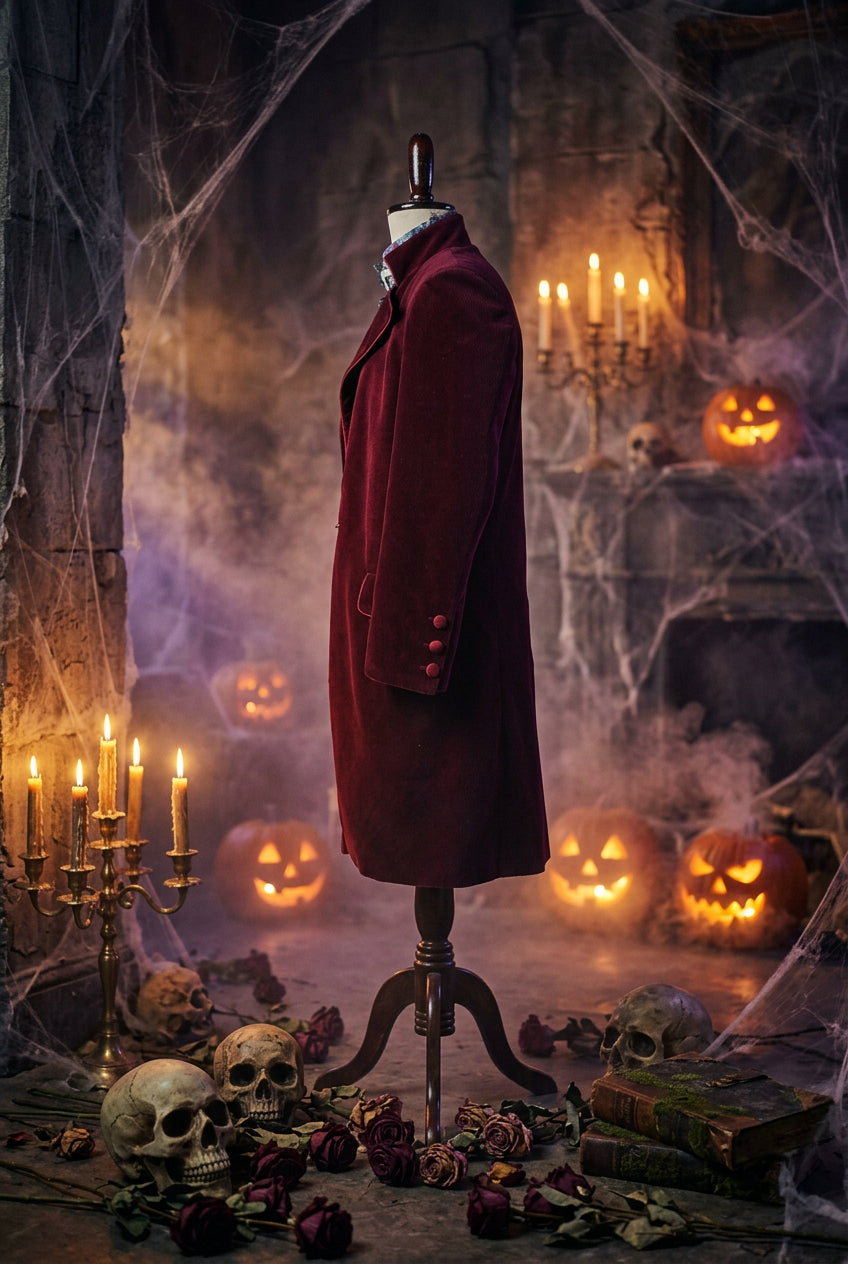 Willy Wonka Halloween Cosplay Costume Jacket Set Sorceress Sanctuary
