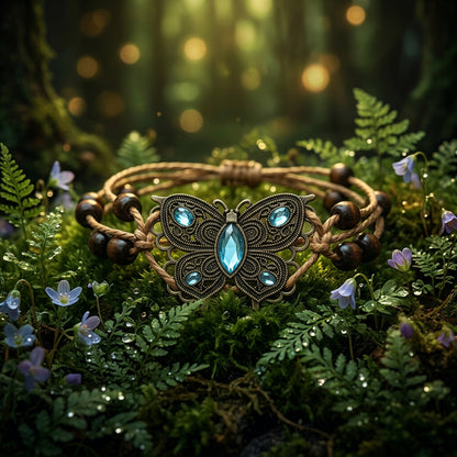 Fae Butterfly Woven Belt, view 4