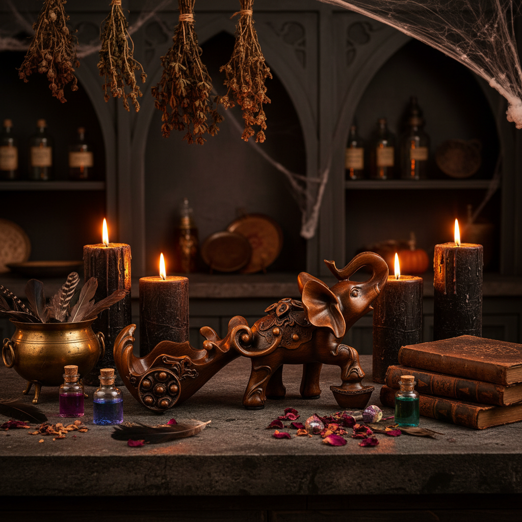 Elegant European Wine Rack Resin Home Decor Piece Sorceress Sanctuary