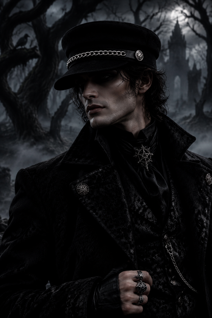 Hexchain Military Hat Sorceress Sanctuary