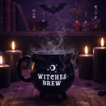 Ceramic Witch Coffee Mug Sorceress Sanctuary