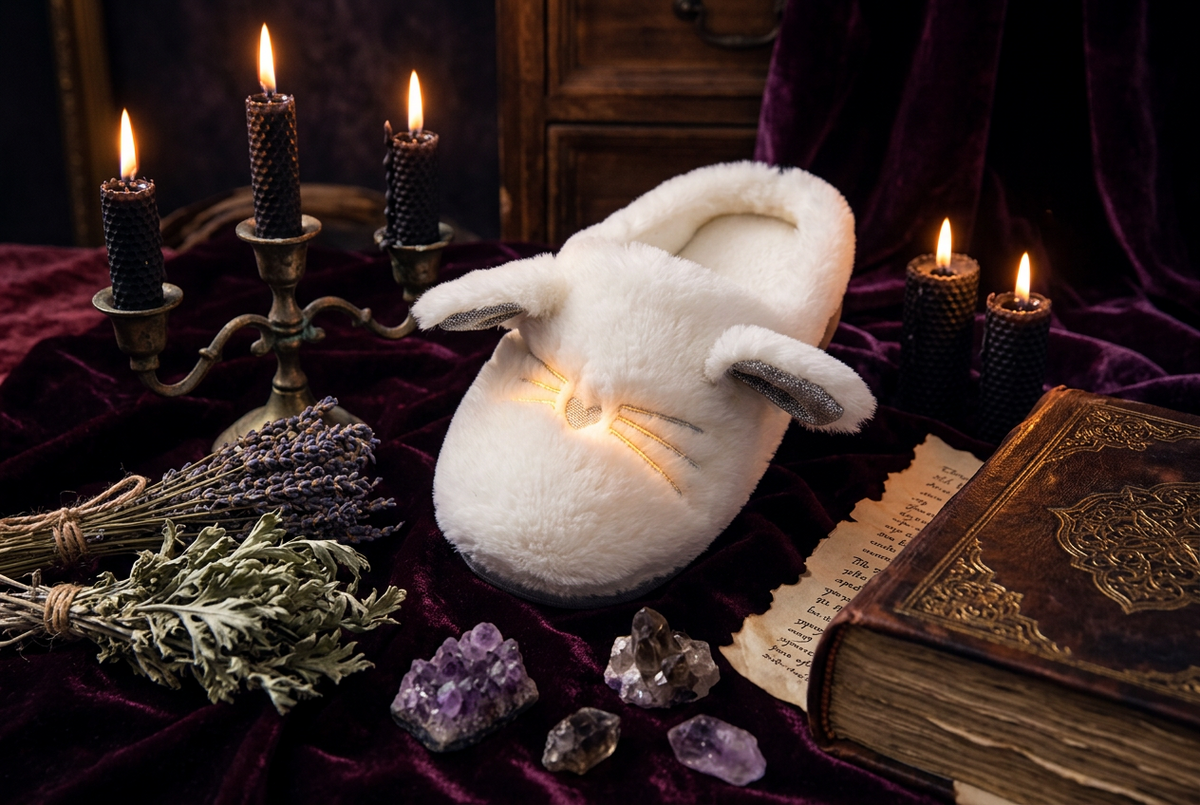 Cozy Non-Slip Cotton Slippers for Women at Home Sorceress Sanctuary