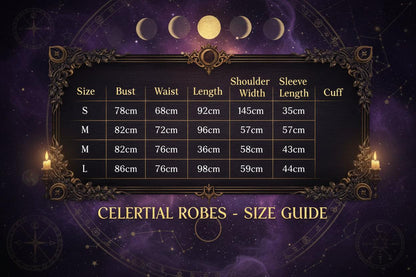 A black text listing on a white background showing garment measurements: Bust 78, Waist 68cm, Hips 92cm, Length 145cm, Shoulder 35cm, Sleeve length 57cm, Cuff 42cm, Bust 82cm, Length 147cm, Shoulder 36cm, Sleeve length 58cm, Cuff 37cm, Sleeve length 89cm, Cuff 44cm.