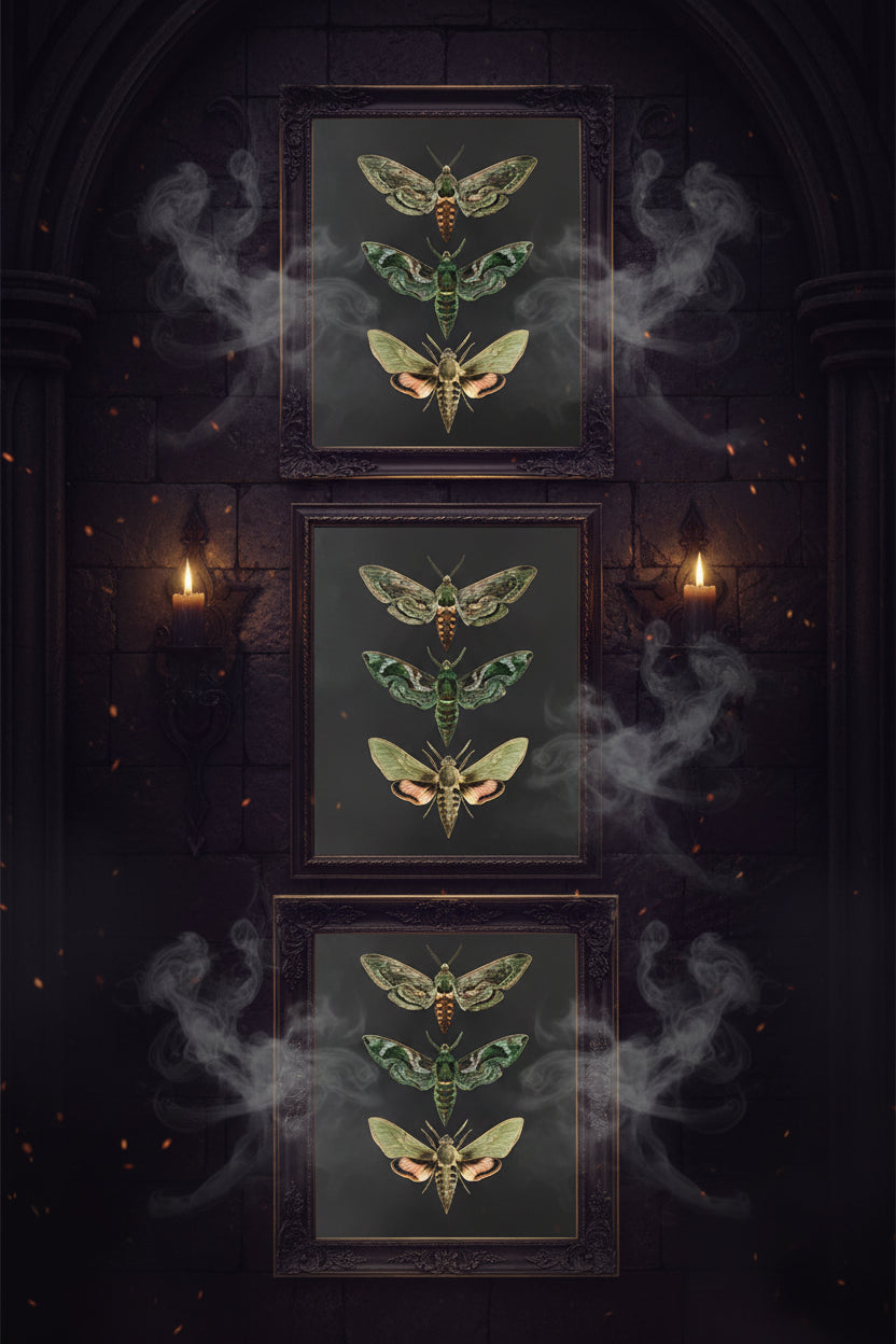 Moth Insect Art, shown in use