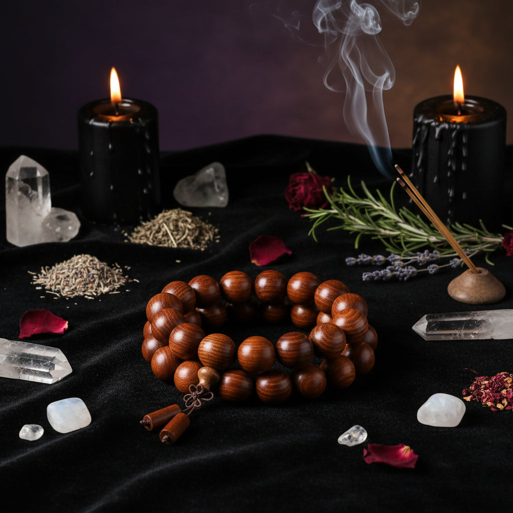 Sphere Sandalwood Bracelet